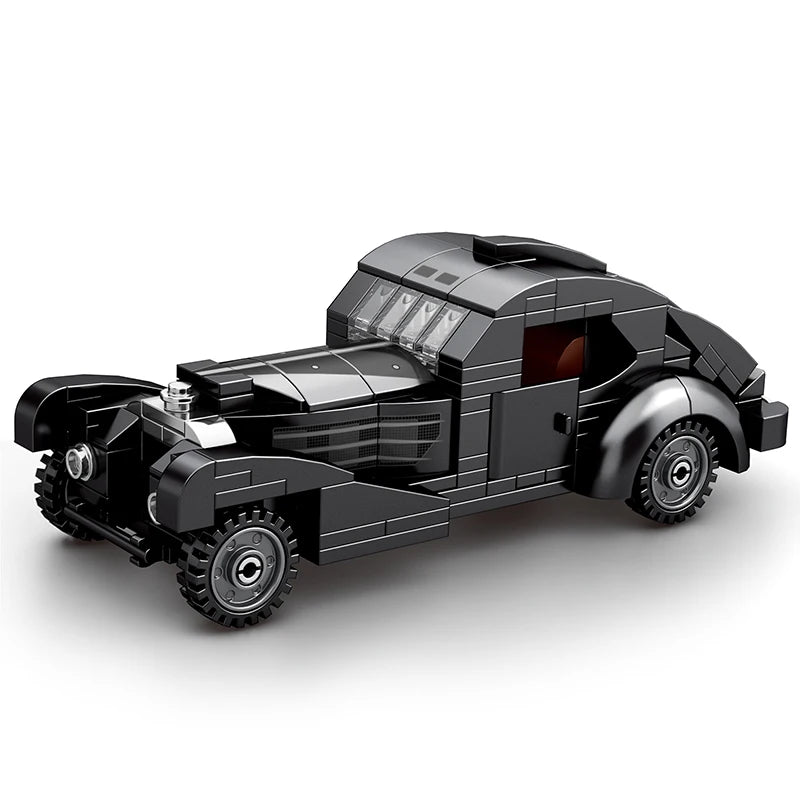 Voiture vintage en briques de construction