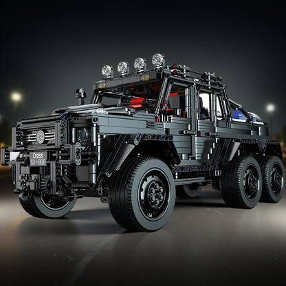 Voiture 6X6 en briques de construction