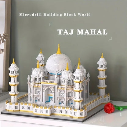 Taj Mahal en briques de construction