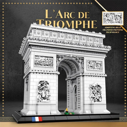 Arc de triomphe en briques de construction